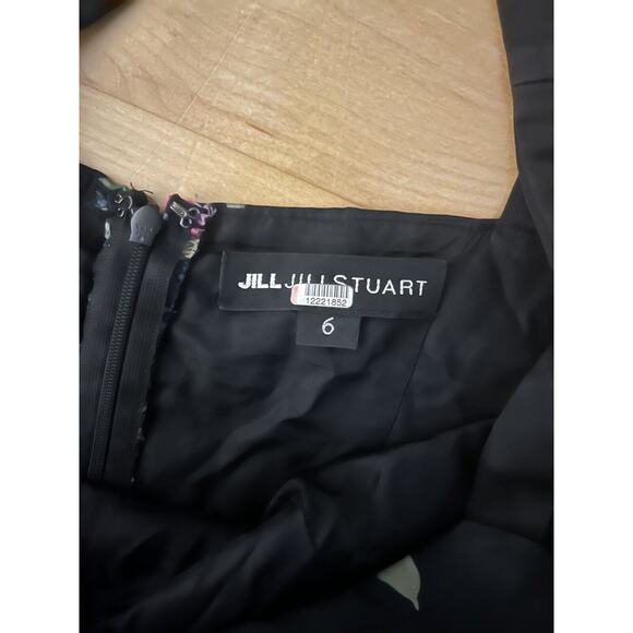 Jill Stuart Black Floral Maxi Dress 6 - Picture 3 of 3